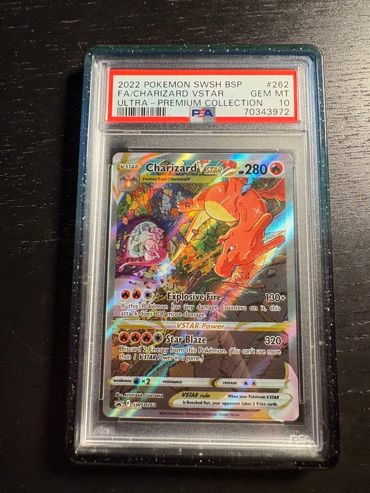 Charizard Vstar PSA 10 SWSH262, Ophalen, Nieuw