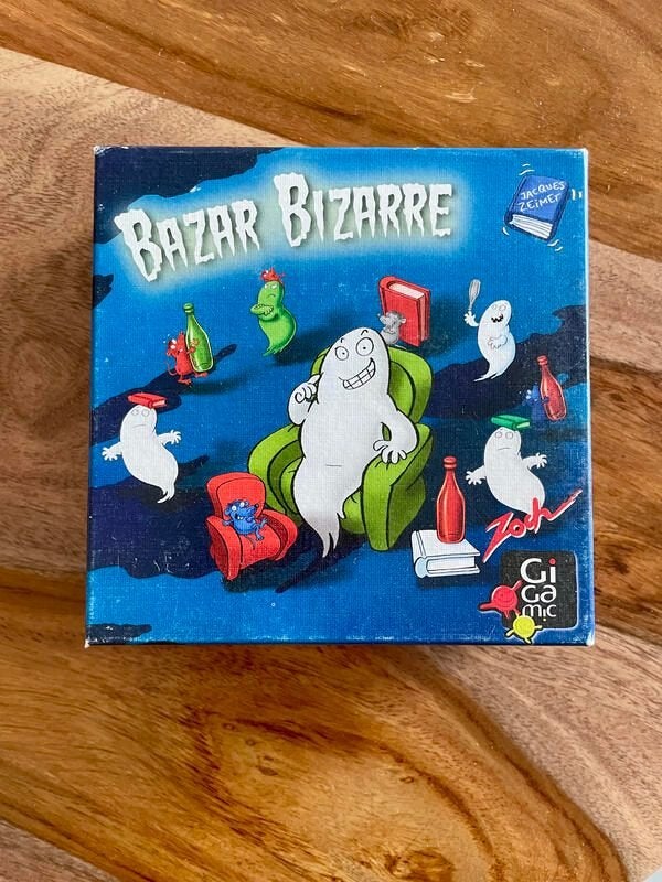 Bazar Bizarre – Gigamic / Zoch 2010 – Quasi-neuf, Hobby en Vrije tijd, Gezelschapsspellen | Overige, Nieuw, Drie of vier spelers