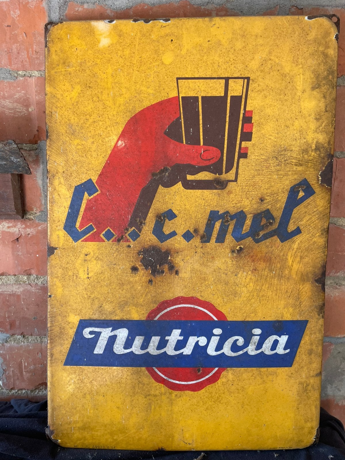 Lait au chocolat au lait Nitricia cc, Collections, Enlèvement, Utilisé