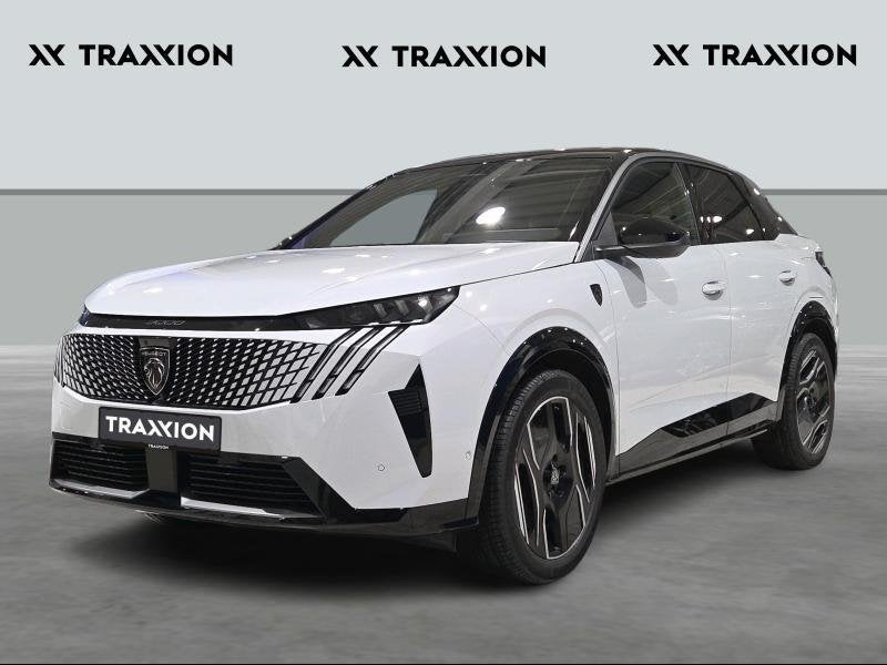 Peugeot 3008 Exclusive AWD Dual Motor 325pk Full Option, Auto's, Automaat, Zwart, 326 pk, Wit
