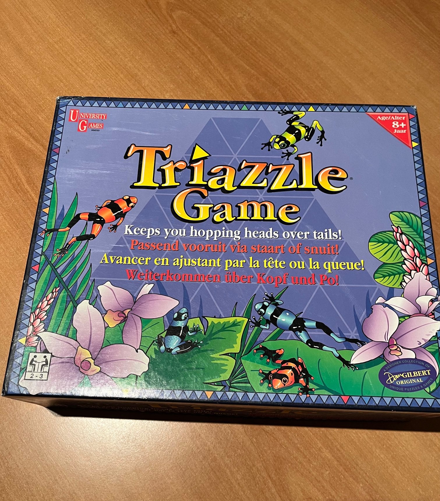 Triazzle-spel, Universiteitsspellen, Drie of vier spelers, Ophalen of Verzenden, Zo goed als nieuw