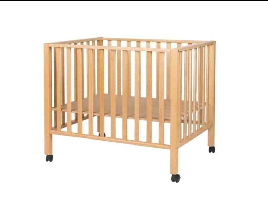 Parc complet avec matelas et sous-matelas., Enlèvement, Comme neuf, Rectangulaire, Réglable en hauteur