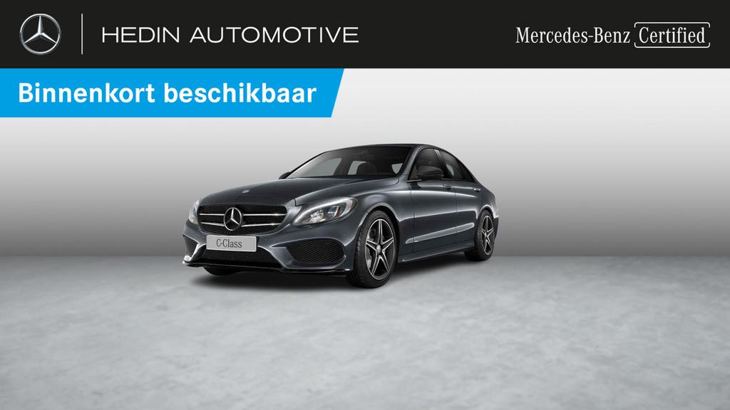 Mercedes-Benz C-klasse 180 D Berline AMG Line Night Pack | V, Autos, Achat, Entreprise, Noir, Cuir synthéthique