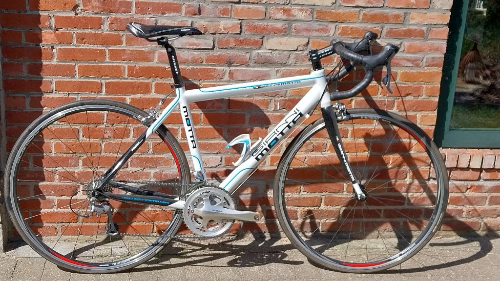 GIANNI MOTTA, Fietsen en Brommers, Fietsen | Racefietsen, 28 inch, Gebruikt, Velgrem, Aluminium