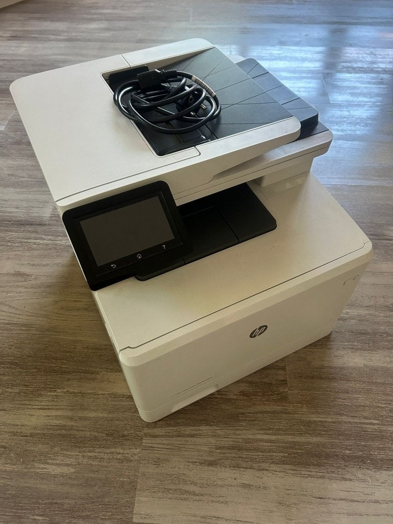 HP Laserjet Printer with Ink Included, Ophalen, Kleur printen, Gebruikt, Printer