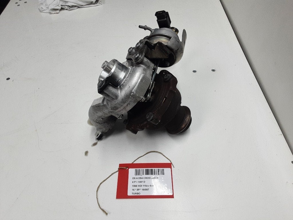 TURBOCOMPRESSEUR Citroën DS4 (NX) (9804119380), Citroën, Mevr. I. Hauben, Utilisé, Rue de l'Espoir 34 34
4030  GRIVEGNÉE, BE