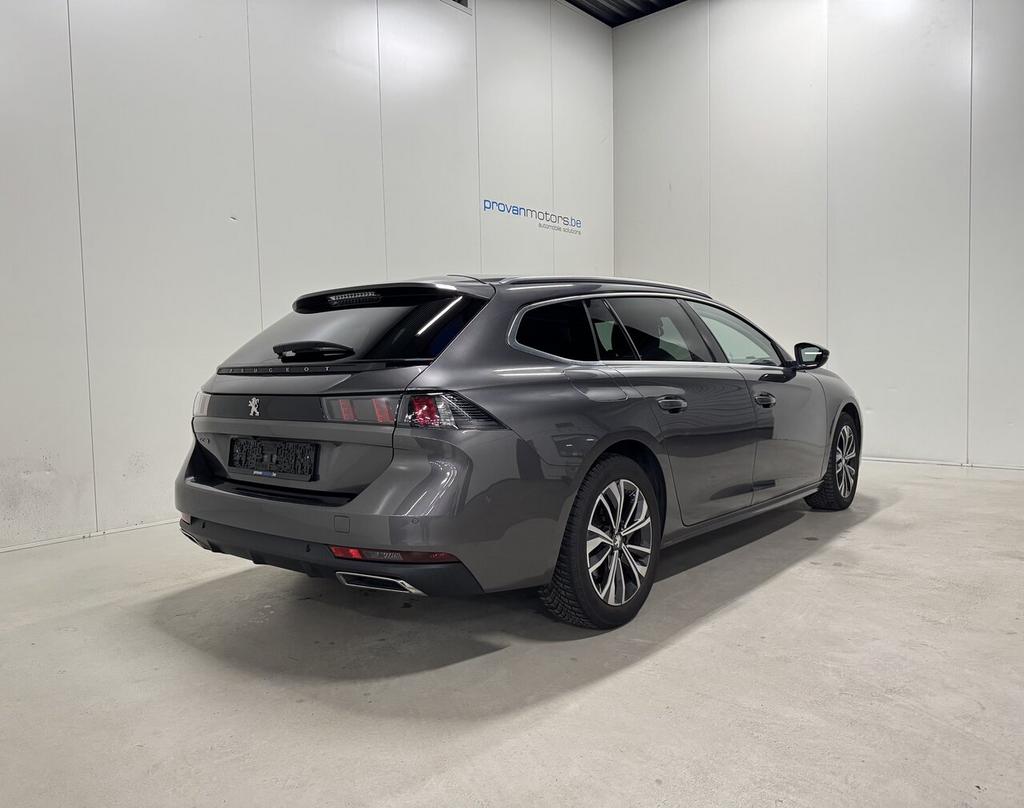 Peugeot 508 SW 1.2 Benzine Autom. - Airco - GPS -Topstaat!, 0 kg, Argent ou Gris, Achat, Euro 6