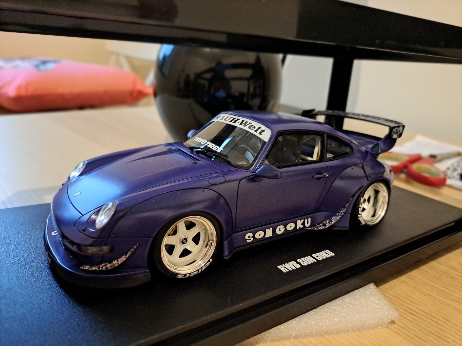 Porsche 911 993 RWB GT Spirit 1/18 Nieuw, Ophalen of Verzenden, Nieuw, Auto, Overige merken