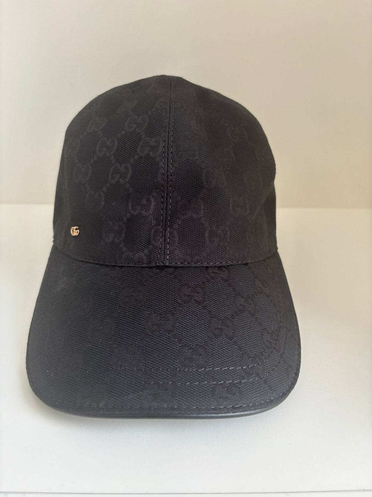 Gucci noir, Enlèvement ou Envoi, Neuf, 58 ou 59 cm (L, 7¼ ou ⅜ pouces), Casquette