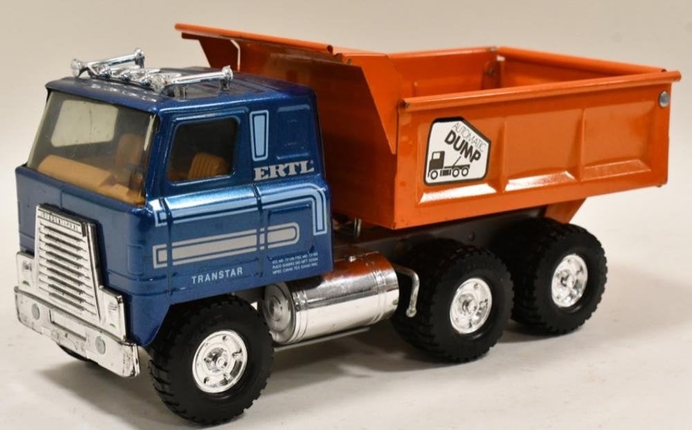 Camion à benne automatique Ertl International Transtar, Enlèvement ou Envoi, Utilisé