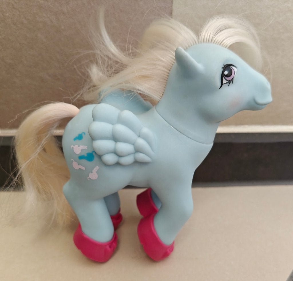 Vintage My Little Pony MLP G1 1985 Hasbro Wind Whistler, Ophalen of Verzenden, Gebruikt