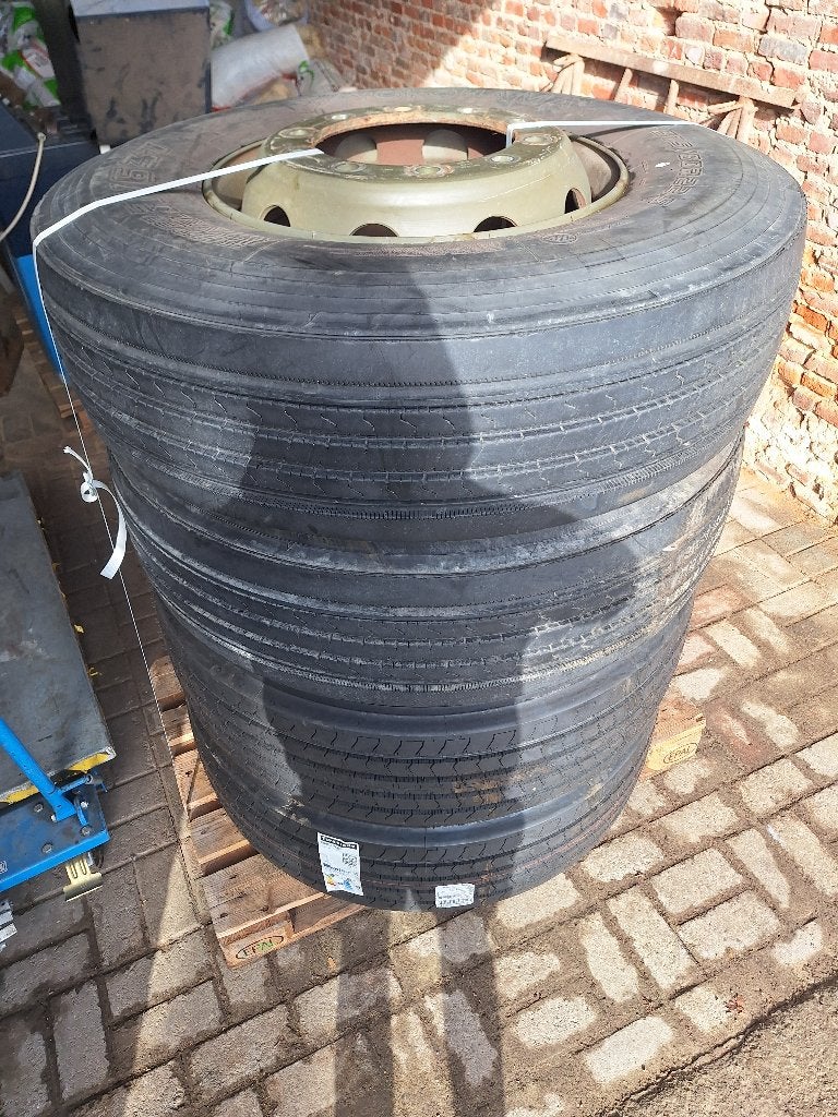 4 x band + 4 x velg 315/80R22,5 315/80 R22.5 wielen, Ophalen