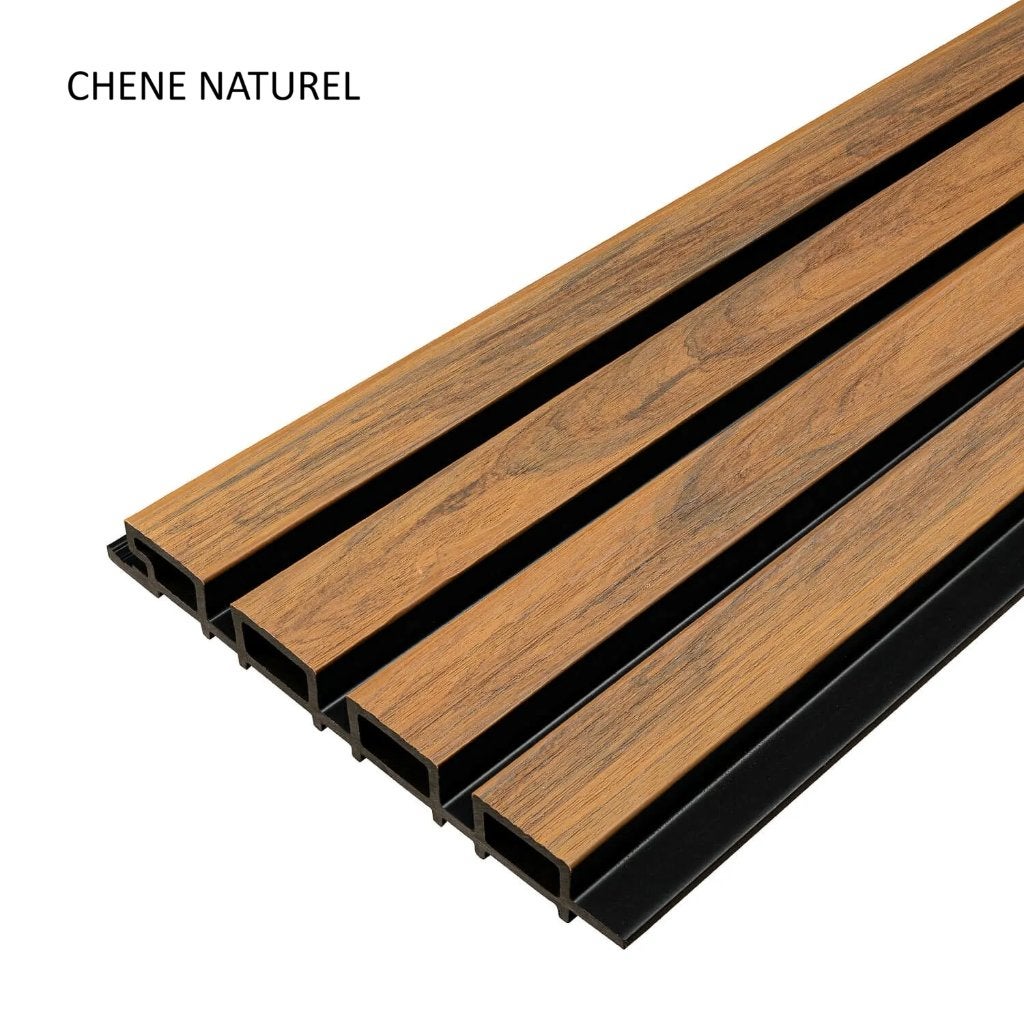 Bardage bois composite façade extérieur panneau 290cm x 22cm, Neuf, Enlèvement ou Envoi, Planche, 250 à 300 cm