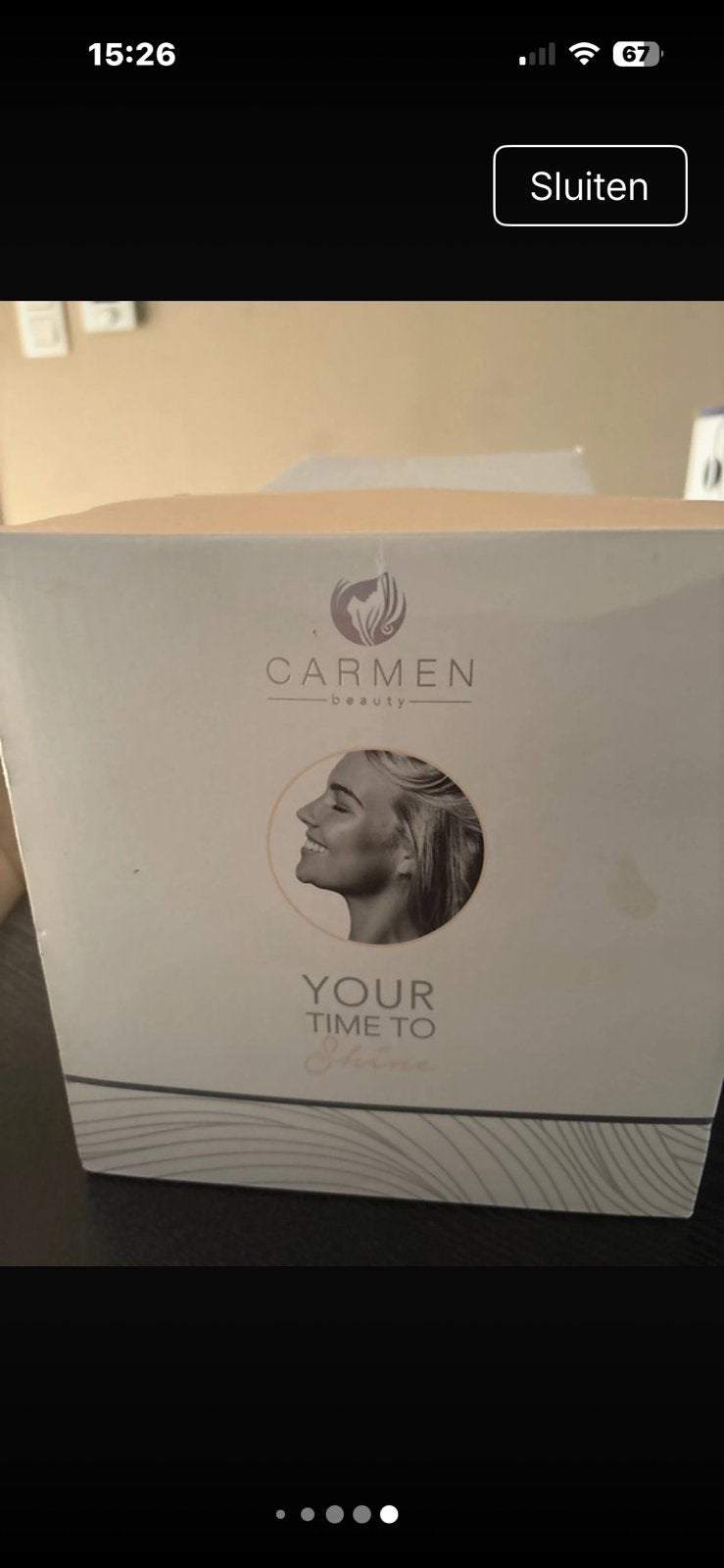 Carmen Beauty Perfect Steam FS2800 Gezichtsstomer, Ophalen
