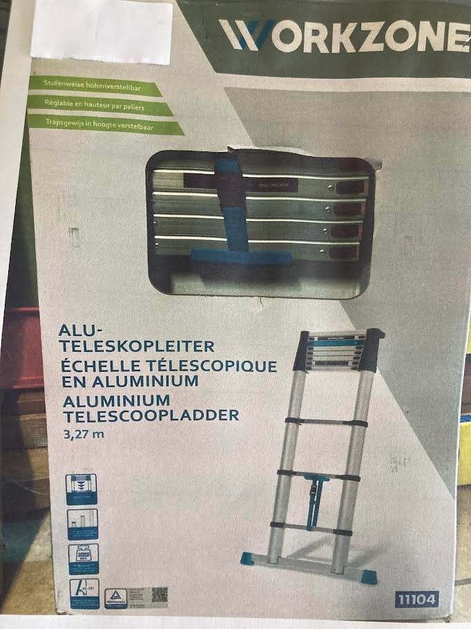 échelle, Bricolage & Construction, Neuf, 2 à 4 mètres, Pliable ou rétractable/escamotable, Échelle