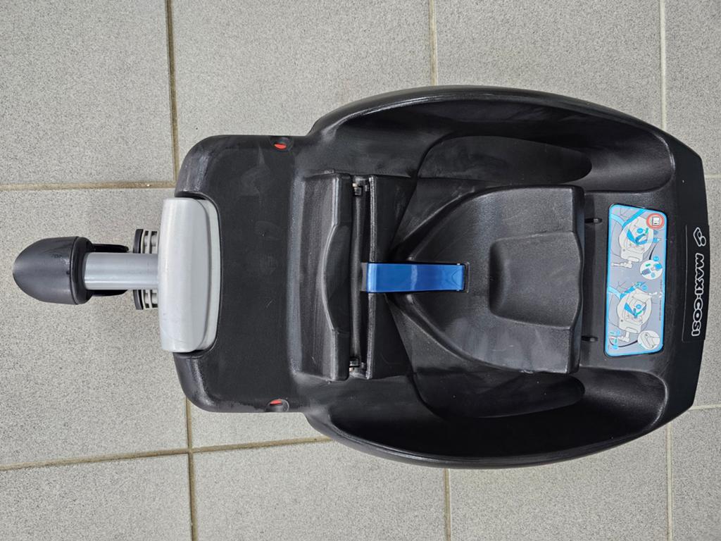 Easyfix met isofix, Ophalen