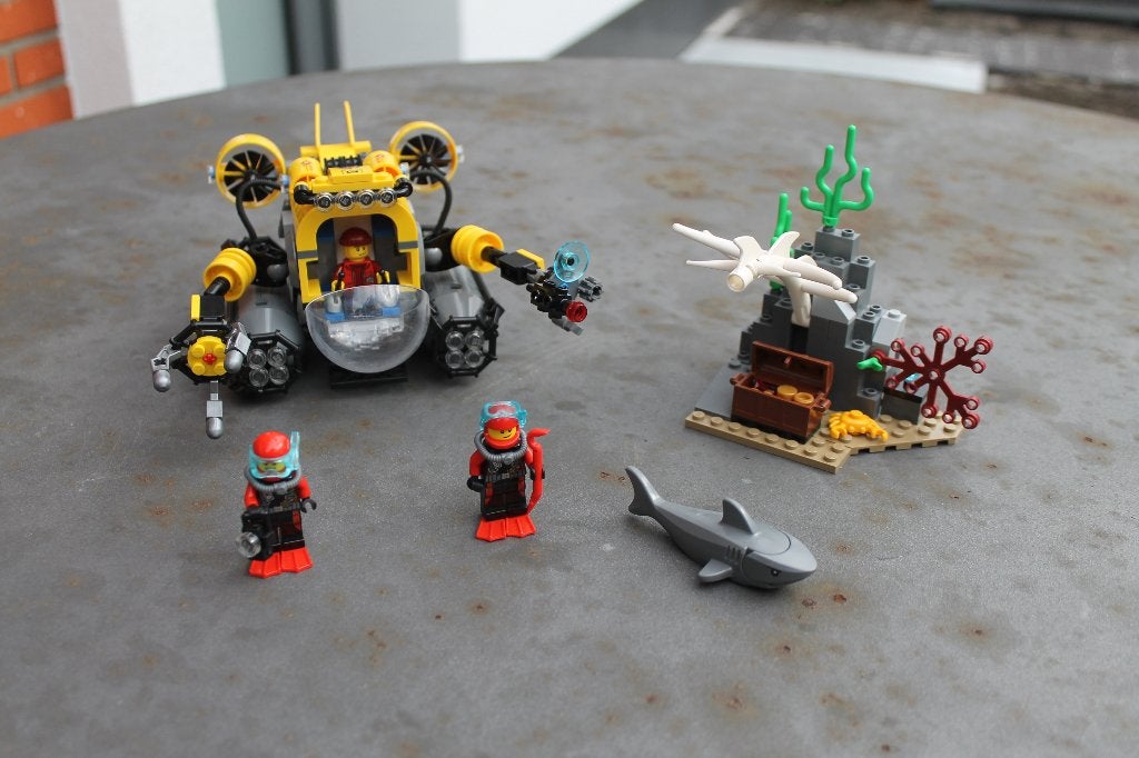 Lego 60092 City Diepzee Duikboot, Kinderen en Baby's, City, Lego, Ophalen of Verzenden, Zo goed als nieuw