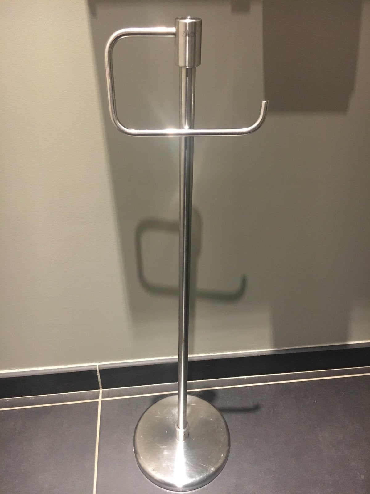 Inox WC rol houder ZACK, Ophalen of Verzenden, Gebruikt