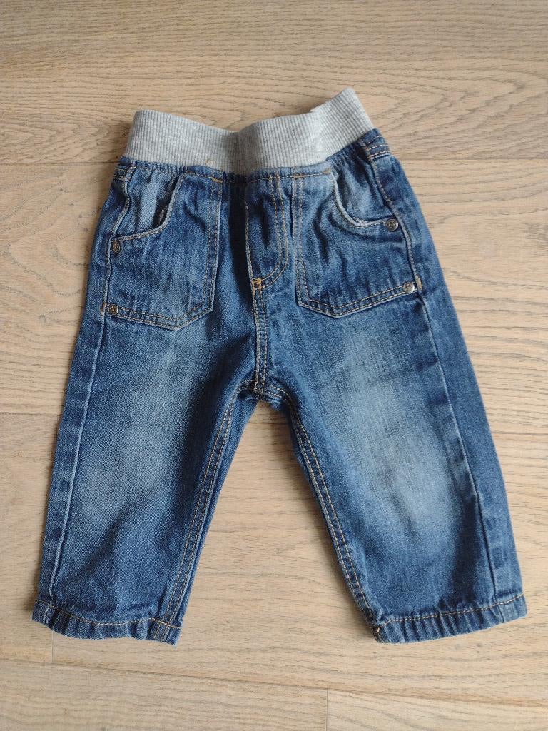 Leuk jeansbroekje - 9 maanden, Kinderen en Baby's, Ophalen, Gebruikt, Tex, Broekje