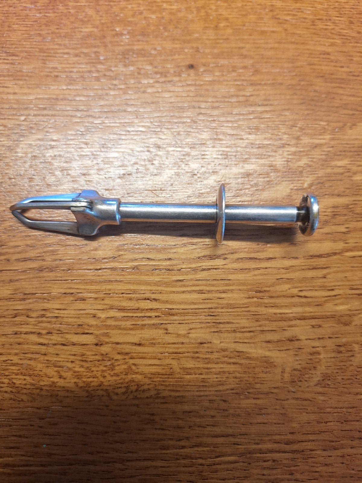 Verzilverde mechanische suikertang, Antiek en Kunst, Ophalen, Zilver