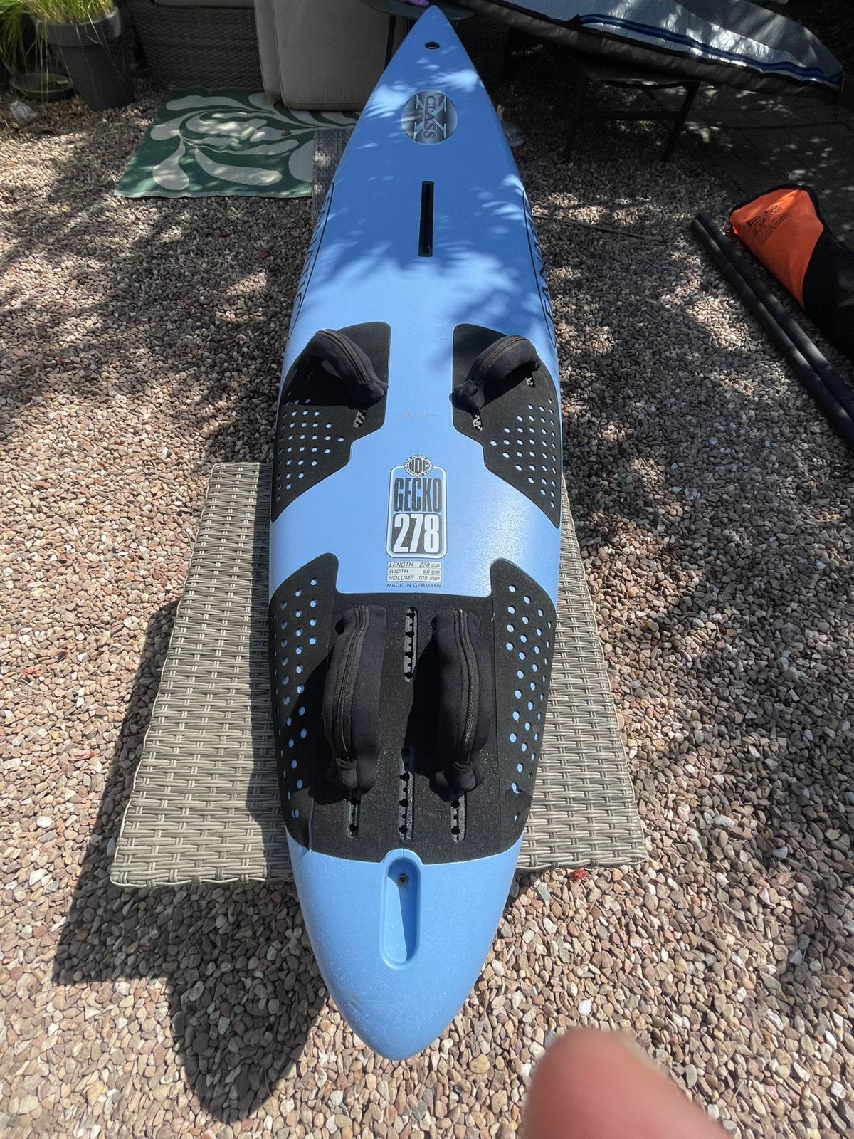 Fanatic Gecko 278 Windsurfplank -, Watersport en Boten, Ophalen, Zo goed als nieuw, Fanatic, Plank