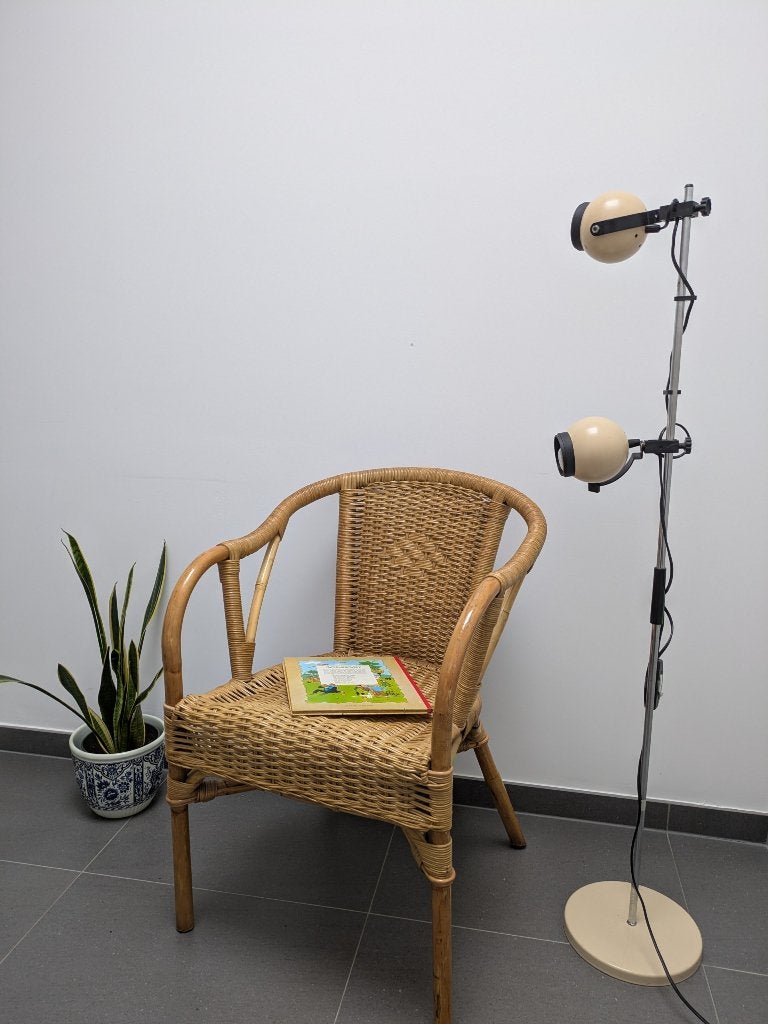 Prachtige Vintage Rotan Stoel – Uitstekende Staat, Ophalen, Zo goed als nieuw, Riet of Rotan, Eén