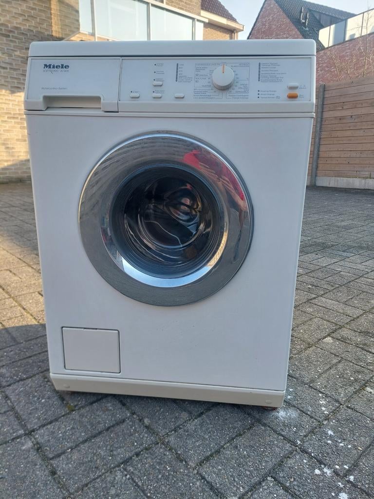 Miele wasmachine, Ophalen