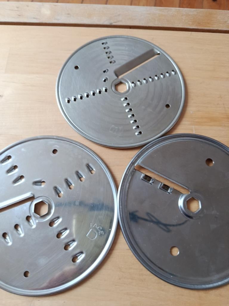 Disques faces A, B, C, D, E la machine Moulinex, Electroménager