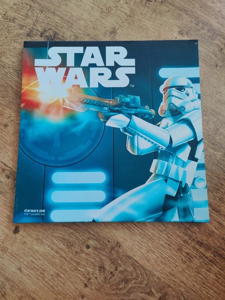 cadre star wars, Maison & Meubles, 35 cm, Avec texte, Comme neuf, Enlèvement