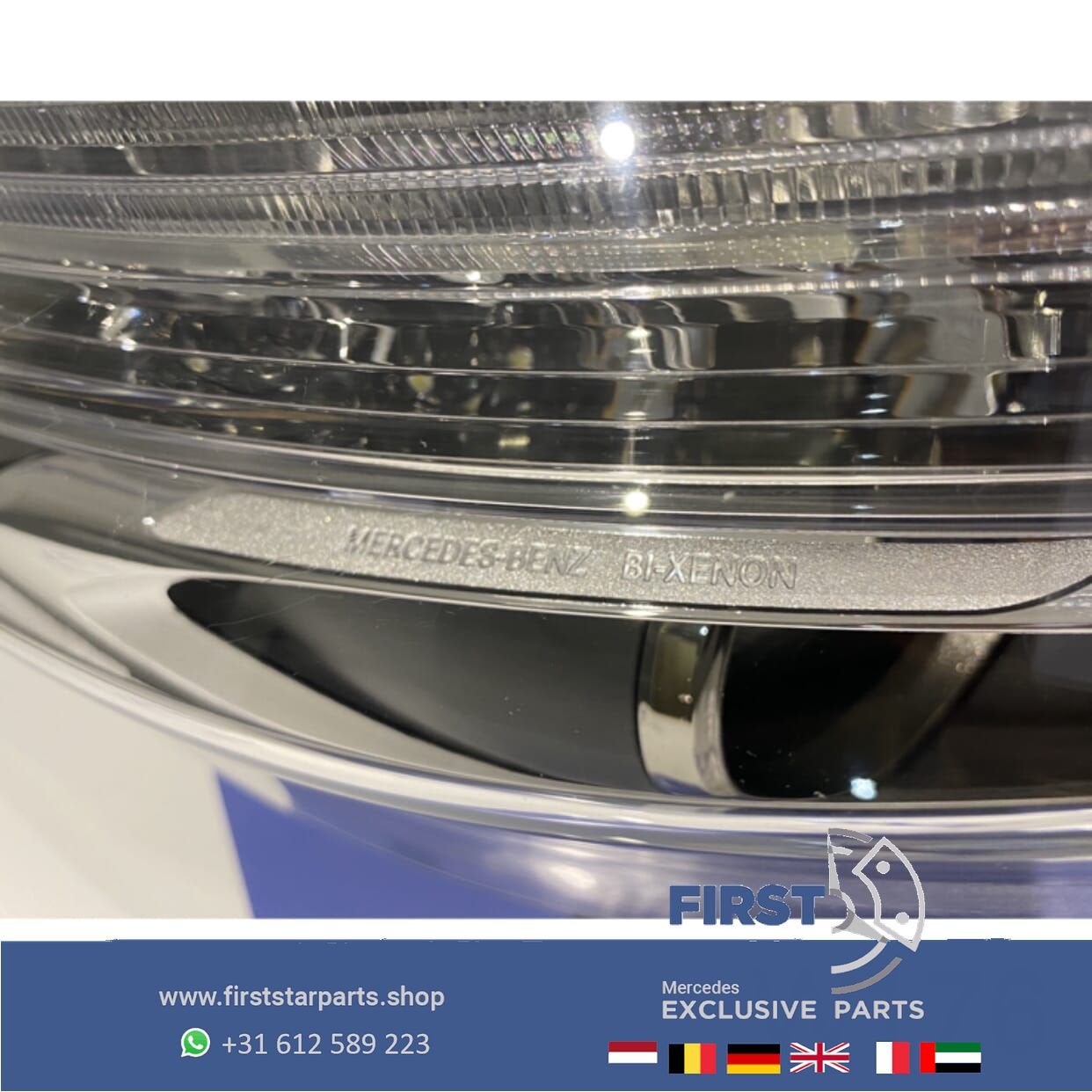 W176 KOPLAMP LINKS LED BI XENON Mercedes A KLASSE 2012-2016, Utilisé, -, -, Enlèvement ou Envoi
