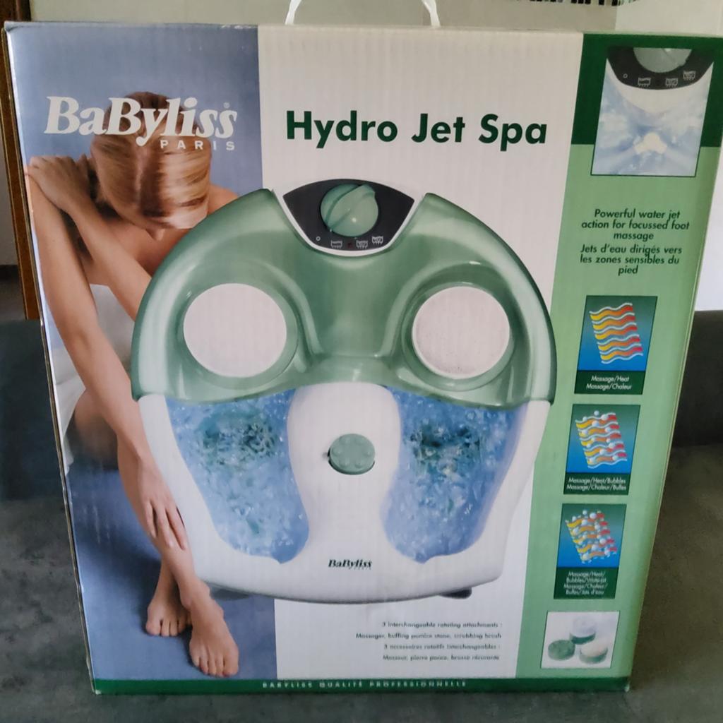 Babyliss Hydro Jet Spa Voetenbad Nieuw, Elektronische apparatuur, Persoonlijke Verzorgingsapparatuur, Ophalen