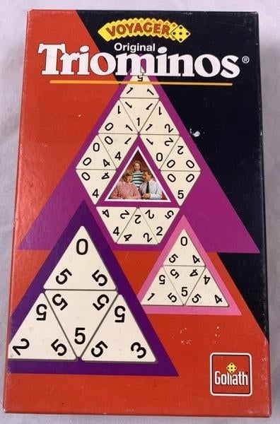 Jeu de voyage Goliath original Voyager Triominos, jeu comple, Hobby & Loisirs créatifs, Jeu de voyage, Goliath, 1 ou 2 joueurs