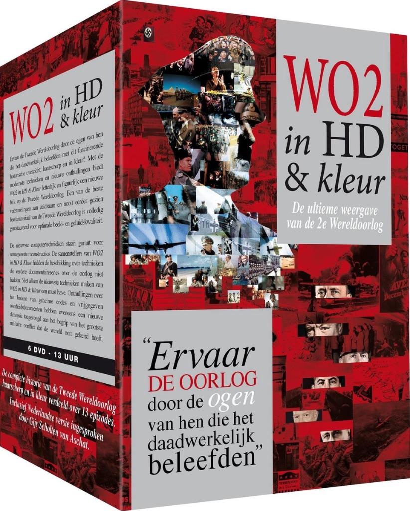 WO 2 in HD & kleur (box 6 dvd's), Ophalen of Verzenden, Boxset