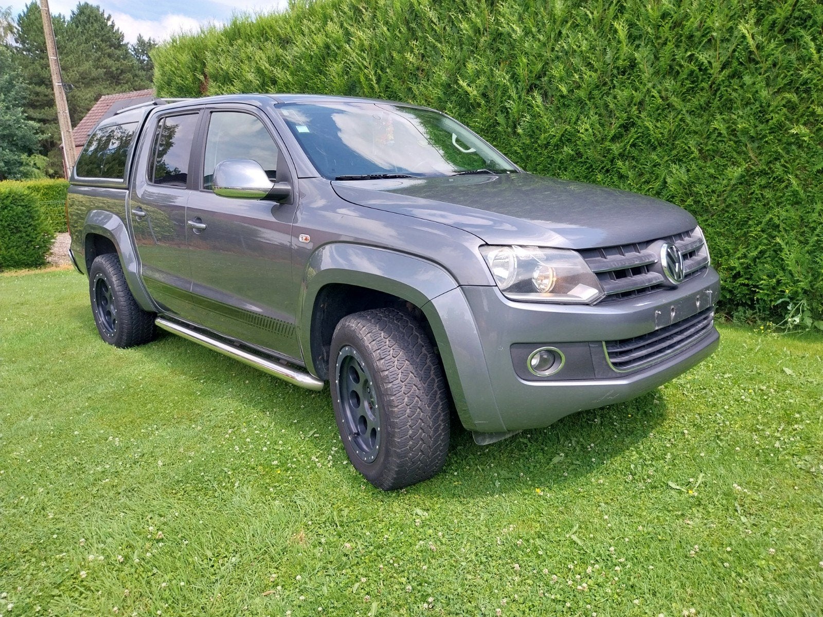 VW Amarok TDI 4Motion met diff lock, Autos, Cuir, Euro 5, Achat, Boîte manuelle