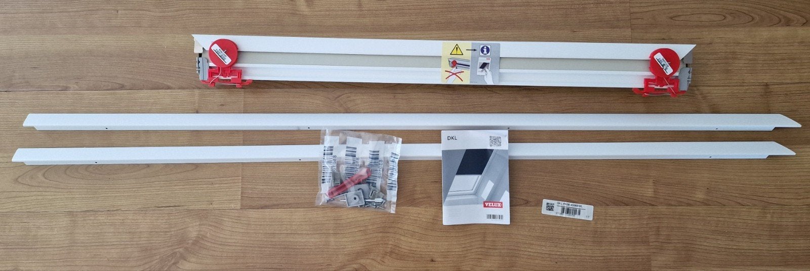 1 gebruikte Velux PK08 beige verduisteringsgordijnen, Huis en Inrichting, Ophalen, Zo goed als nieuw