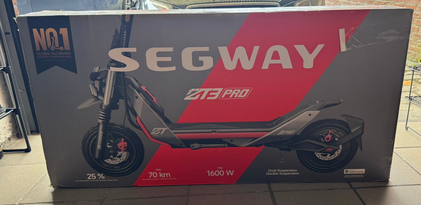 Segway Ninebot - ZT3 Pro - Elektrische step - Nieuwstaat, Fietsen en Brommers, Steps, Zo goed als nieuw, Ophalen of Verzenden