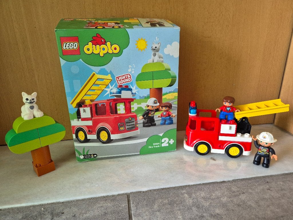 Duplo brandweer 10901, Kinderen en Baby's, Ophalen, Compleet, Overige thema's, Zo goed als nieuw
