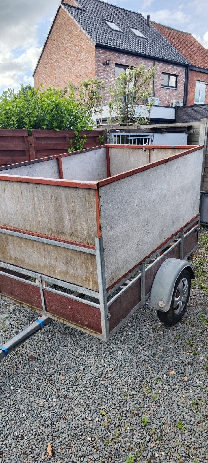 Bak voor op aanhangwagen re plaatsen, Auto diversen, Aanhangers en Bagagewagens, Ophalen