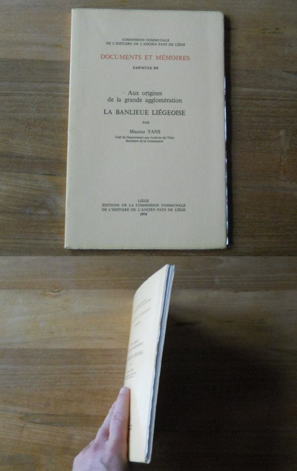 La banlieue liégeoise (Maurice Yans) - Liège, Boeken, Geschiedenis | Nationaal, Ophalen of Verzenden, Gelezen