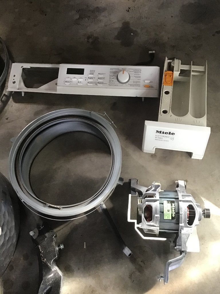 Onderdelen miele wasmachine, Gebruikt, Bovenlader, Energieklasse A of zuiniger, Ophalen of Verzenden