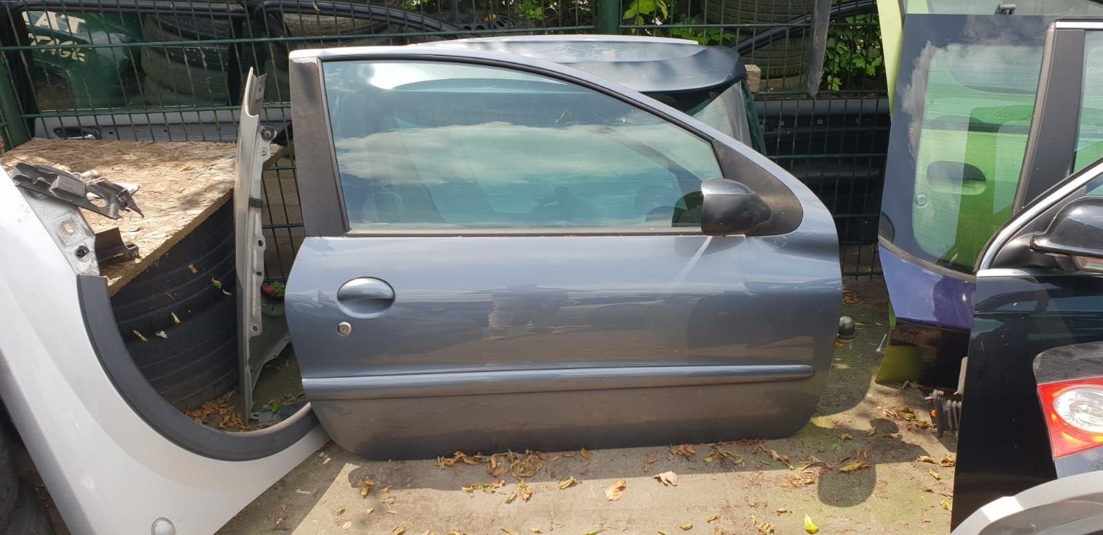 PEUGEOT 206  PORTIER RECHTS BJ 98 TOT 2008, -, Utilisé, Porte, -