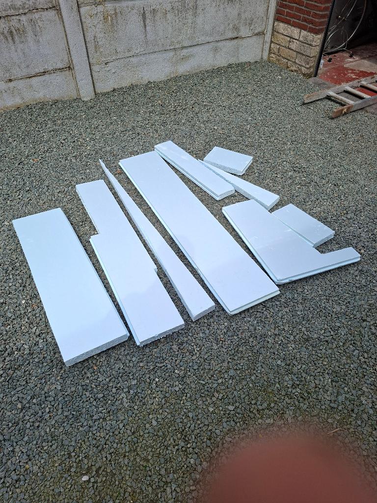 Stukken isolatie, Doe-het-zelf en Bouw, Isolatie en Afdichting, Ophalen