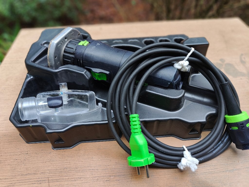 Festool OFK 500 Q, Doe-het-zelf en Bouw, Gebruikt, Kantenfrees, Festfool, Ophalen of Verzenden