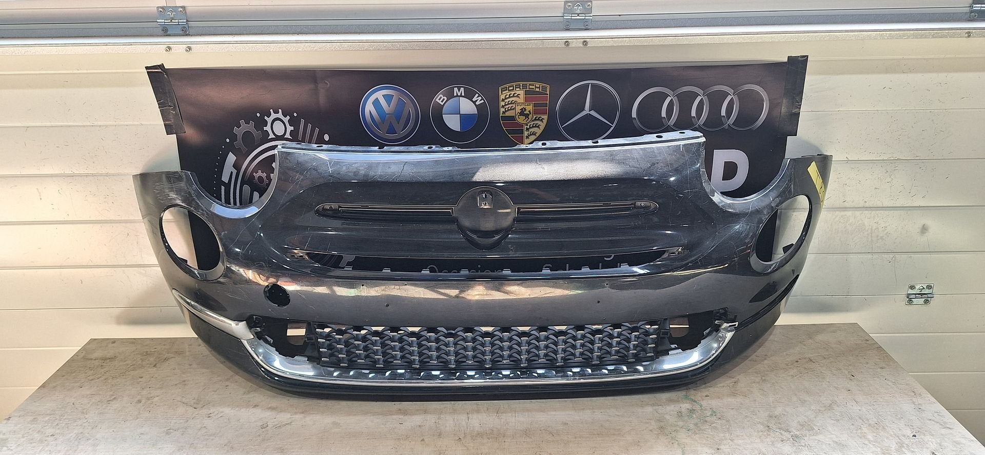 Fiat 500 Facelift voorbumper, Gebruikt, -, Voor, -