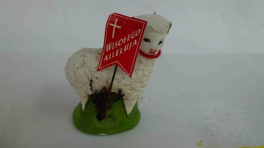 decoratie pasen lam, Ophalen of Verzenden, Gebruikt