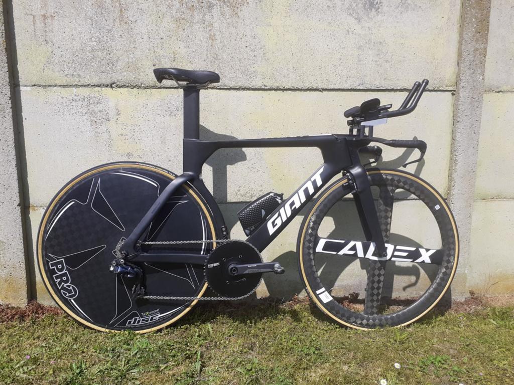 Giant trinity advanced pro tijdritfiets, Fietsen en Brommers, Fietsen | Racefietsen, Ophalen, Giant