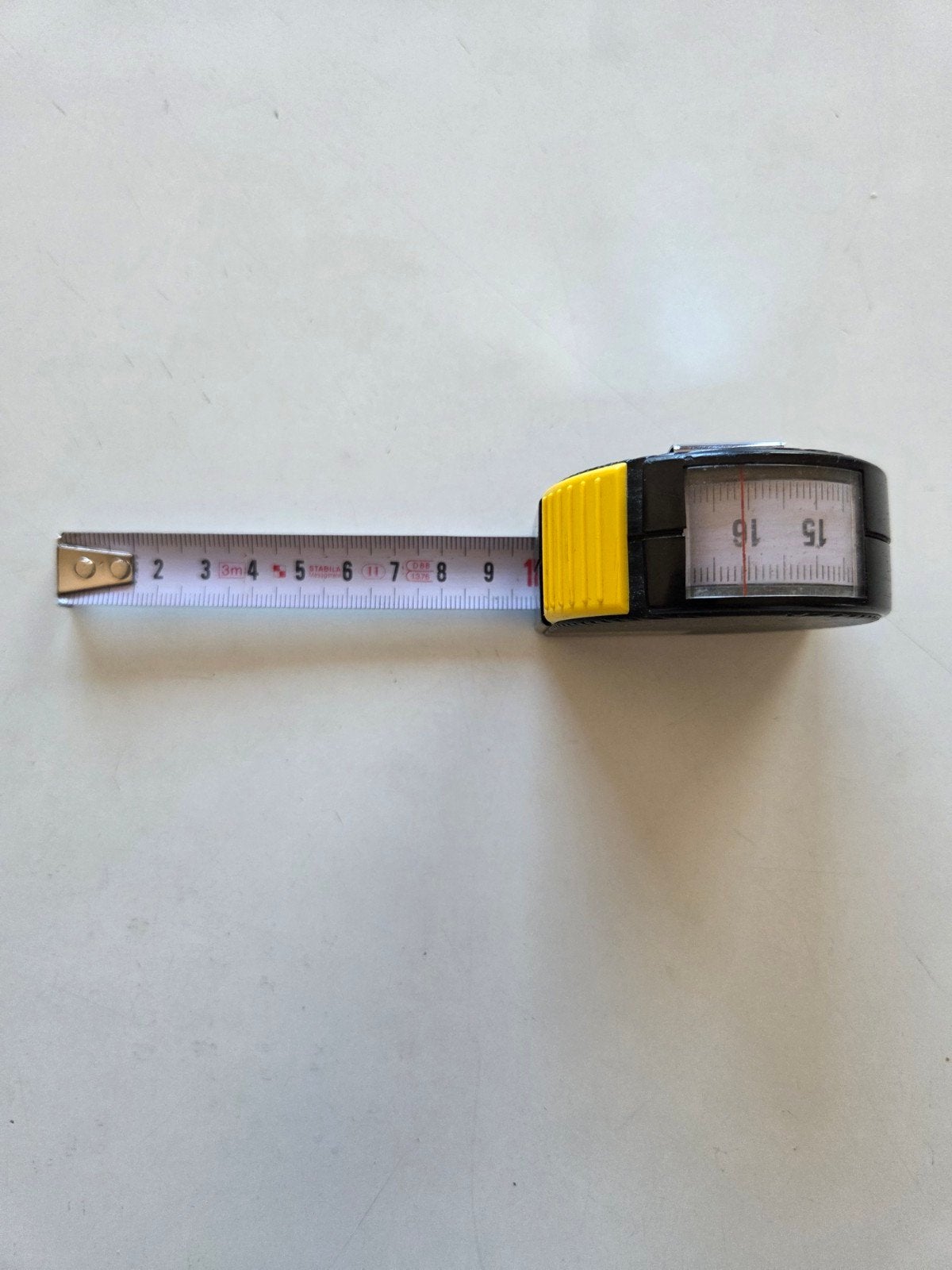 Rolmeter Stabila 3 meter, Doe-het-zelf en Bouw, Ophalen of Verzenden, Zo goed als nieuw