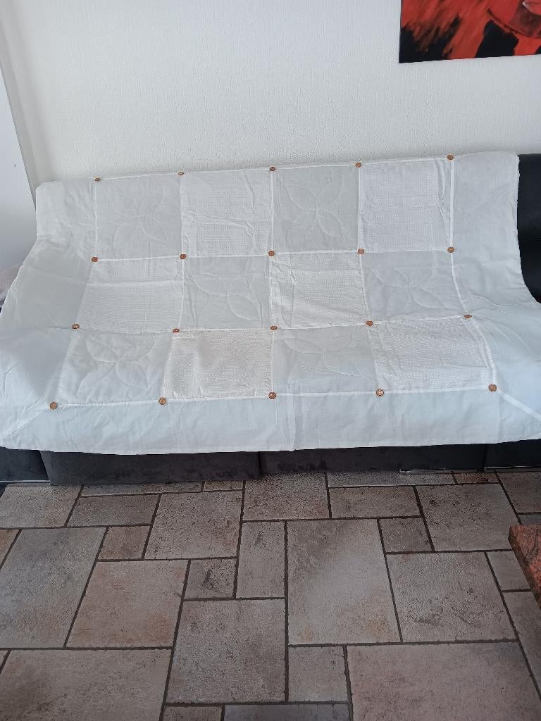 Plaid L 1,90 cm op Br 1,45 cm zo goed als nieuw, Maison & Meubles, Accessoires pour la Maison | Plaids & Couvertures, Enlèvement