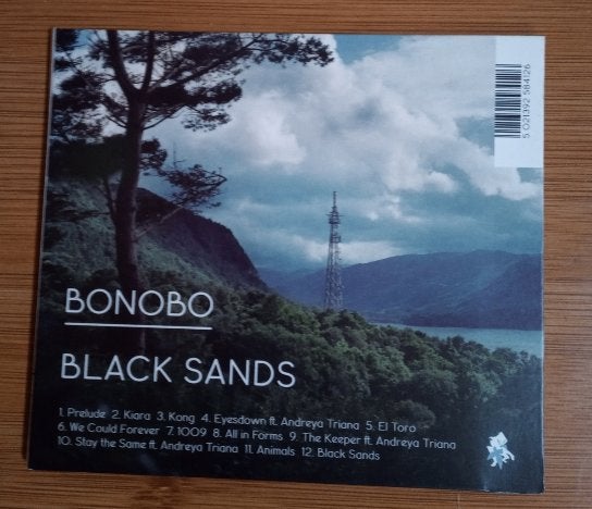 "Black Sands" (Bonobo) gatefold CD + mini-poster ZGAN, Ophalen of Verzenden, Zo goed als nieuw