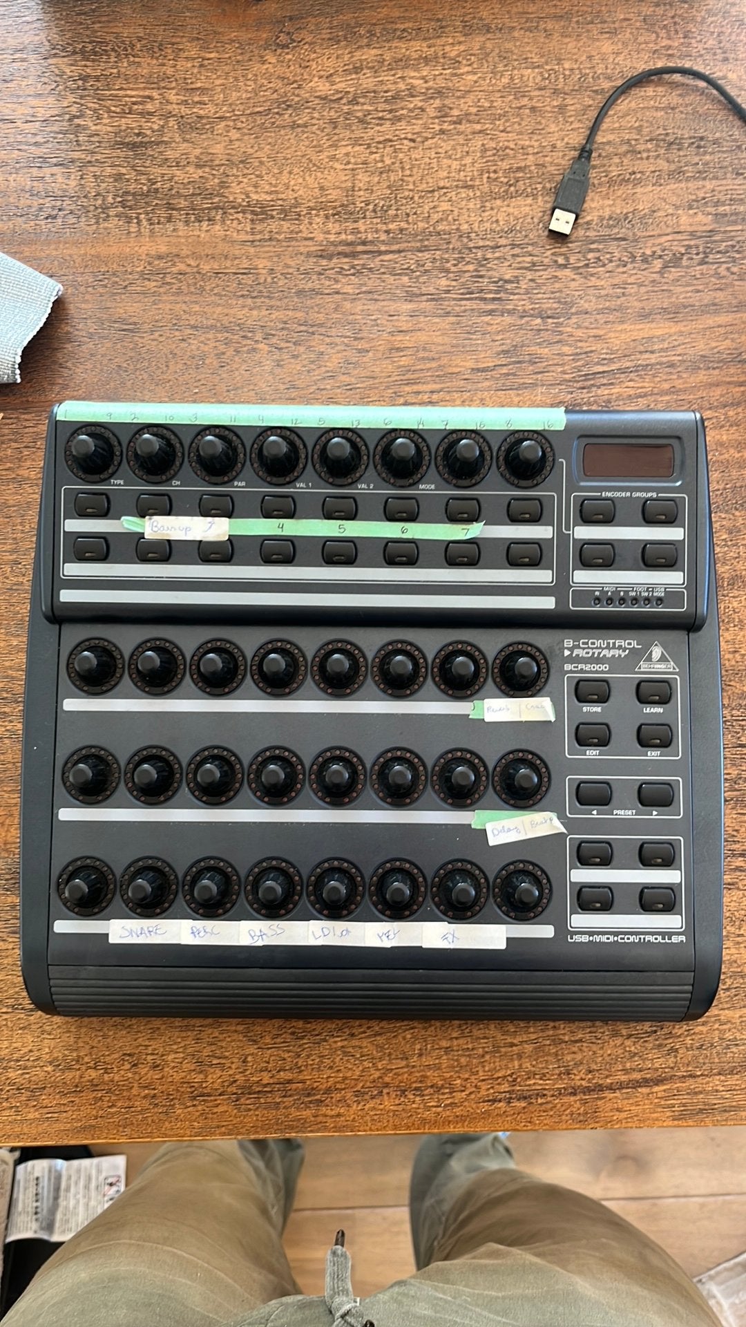 Behringer BCR2000, Muziek en Instrumenten, Ophalen, Gebruikt